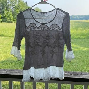 Maurice’s three-quarter sleeve light weight top.